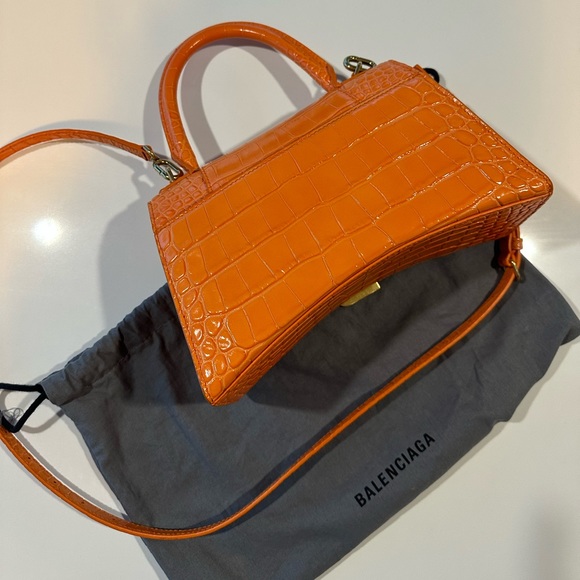 BALENCIAGA ORANGE TOP HANDLE - Picture 4 of 5